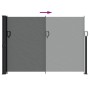 Toldo lateral retráctil antracita 140x500 cm en Sombrillas | Comprar online en Foru.es