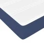 Box spring bed with blue fabric mattress 160x200 cm by vidaXL, Beds and slatted bases - Ref: Foro24-3144189, Price: 438,06 €,...