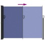 Toldo lateral retráctil azul 160x500 cm en Sombrillas | Comprar online en Foru.es