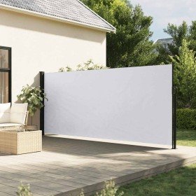 Toldo lateral retráctil blanco 160x500 cm en Sombrillas | Comprar online en Foru.es