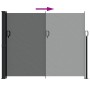 Toldo lateral retráctil gris antracita 160x500 cm en Sombrillas | Comprar online en Foru.es