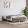 Cama box spring con colchón tela gris taupe 140x200 cm de vidaXL, Camas y somieres - Ref: Foro24-3144179, Precio: 385,54 €, D...