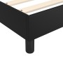 Cama box spring con colchón cuero sintético negro 200x200 cm de vidaXL, Camas y somieres - Ref: Foro24-3144279, Precio: 505,6...
