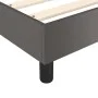 Cama box spring con colchón cuero sintético gris 90x200 cm de vidaXL, Camas y somieres - Ref: Foro24-3144241, Precio: 254,45 ...