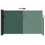 Toldo lateral retráctil verde oscuro 120x600 cm en Sombrillas | Comprar online en Foru.es