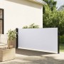 Toldo lateral retráctil blanco 140x600 cm en Sombrillas | Comprar online en Foru.es