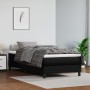 Cama box spring con colchón cuero sintético negro 90x190 cm de vidaXL, Camas y somieres - Ref: Foro24-3144237, Precio: 270,34...
