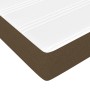 Cama box spring con colchón tela marrón oscuro 160x200 cm de vidaXL, Camas y somieres - Ref: Foro24-3144186, Precio: 425,75 €...