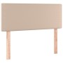 Cama box spring con colchón cuero sintético capuchino 100x200cm de vidaXL, Camas y somieres - Ref: Foro24-3141052, Precio: 31...