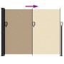 Toldo lateral retráctil beige 160x600 cm en Sombrillas | Comprar online en Foru.es