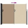 Toldo lateral retráctil gris taupe 160x600 cm en Sombrillas | Comprar online en Foru.es