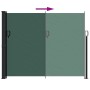 Toldo lateral retráctil verde oscuro 160x600 cm en Sombrillas | Comprar online en Foru.es