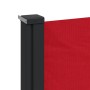 Toldo lateral retráctil rojo 180x600 cm en Sombrillas | Comprar online en Foru.es