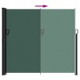 Toldo lateral retráctil verde oscuro 180x600 cm en Sombrillas | Comprar online en Foru.es