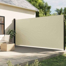 Toldo lateral retráctil crema 200x600 cm en Sombrillas | Comprar online en Foru.es