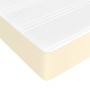 Cama box spring con colchón cuero sintético crema 200x200 cm de vidaXL, Camas y somieres - Ref: Foro24-3144281, Precio: 488,8...