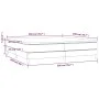 Cama box spring con colchón cuero sintético crema 200x200 cm de vidaXL, Camas y somieres - Ref: Foro24-3144281, Precio: 500,9...