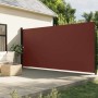 Toldo lateral retráctil marrón 200x600 cm en Sombrillas | Comprar online en Foru.es