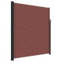 Toldo lateral retráctil marrón 220x600 cm en Sombrillas | Comprar online en Foru.es