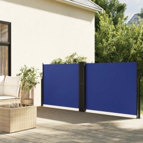 Toldo lateral retráctil azul 100x600 cm en Sombrillas | Comprar online en Foru.es