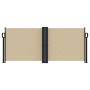 Toldo lateral retráctil beige 100x600 cm en Sombrillas | Comprar online en Foru.es