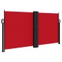 Toldo lateral retráctil rojo 120x600 cm en Sombrillas | Comprar online en Foru.es