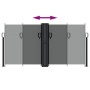 Toldo lateral retráctil gris antracita 120x600 cm en Sombrillas | Comprar online en Foru.es