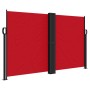 Toldo lateral retráctil rojo 140x600 cm en Sombrillas | Comprar online en Foru.es
