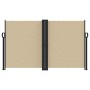 Toldo lateral retráctil beige 140x600 cm en Sombrillas | Comprar online en Foru.es
