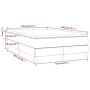 Cama box spring con colchón terciopelo azul oscuro 120x200 cm de vidaXL, Camas y somieres - Ref: Foro24-3144325, Precio: 357,...