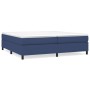 Cama box spring con colchón tela azul 200x200 cm de vidaXL, Camas y somieres - Ref: Foro24-3144453, Precio: 572,78 €, Descuen...