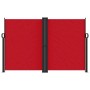 Toldo lateral retráctil rojo 160x600 cm en Sombrillas | Comprar online en Foru.es