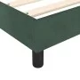 Box spring bed with dark green velvet mattress 140x190 cm by vidaXL, Beds and slatted bases - Ref: Foro24-3144330, Price: 391...
