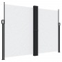 Toldo lateral retráctil blanco 180x600 cm en Sombrillas | Comprar online en Foru.es