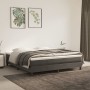 Cama box spring con colchón terciopelo gris oscuro 160x200 cm de vidaXL, Camas y somieres - Ref: Foro24-3144340, Precio: 426,...