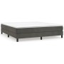 Cama box spring con colchón terciopelo gris oscuro 160x200 cm de vidaXL, Camas y somieres - Ref: Foro24-3144340, Precio: 426,...