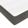 Cama box spring con colchón terciopelo gris oscuro 160x200 cm de vidaXL, Camas y somieres - Ref: Foro24-3144340, Precio: 426,...