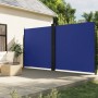 Toldo lateral retráctil azul 200x600 cm en Sombrillas | Comprar online en Foru.es