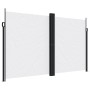 Toldo lateral retráctil blanco 200x600 cm en Sombrillas | Comprar online en Foru.es