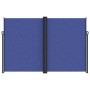 Toldo lateral retráctil azul 220x600 cm en Sombrillas | Comprar online en Foru.es