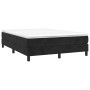 Cama box spring con colchón terciopelo negro 140x200 cm de vidaXL, Camas y somieres - Ref: Foro24-3144335, Precio: 372,64 €, ...
