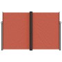 Toldo lateral retráctil terracota 220x600 cm en Sombrillas | Comprar online en Foru.es