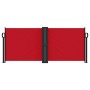 Toldo lateral retráctil rojo 100x1000 cm en Sombrillas | Comprar online en Foru.es