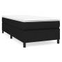 Cama box spring con colchón tela negro 80x200 cm de vidaXL, Camas y somieres - Ref: Foro24-3144377, Precio: 246,96 €, Descuen...