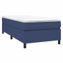 Cama box spring con colchón tela azul 90x200 cm de vidaXL, Camas y somieres - Ref: Foro24-3144397, Precio: 285,90 €, Descuent...