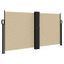 Toldo lateral retráctil beige 120x1000 cm en Sombrillas | Comprar online en Foru.es