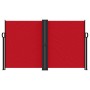Toldo lateral retráctil rojo 140x1000 cm en Sombrillas | Comprar online en Foru.es
