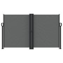 Toldo lateral retráctil gris antracita 140x1000 cm en Sombrillas | Comprar online en Foru.es