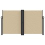 Toldo lateral retráctil beige 140x1000 cm en Sombrillas | Comprar online en Foru.es