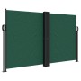 Toldo lateral retráctil verde oscuro 140x1000 cm en Sombrillas | Comprar online en Foru.es